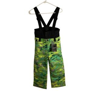 Obermeyer Boys Warp Pants, 7. NWT Green Camo